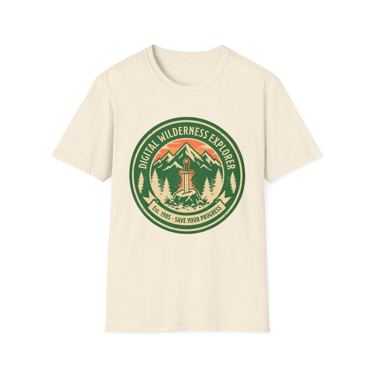Digital Wilderness Explorer T-Shirt