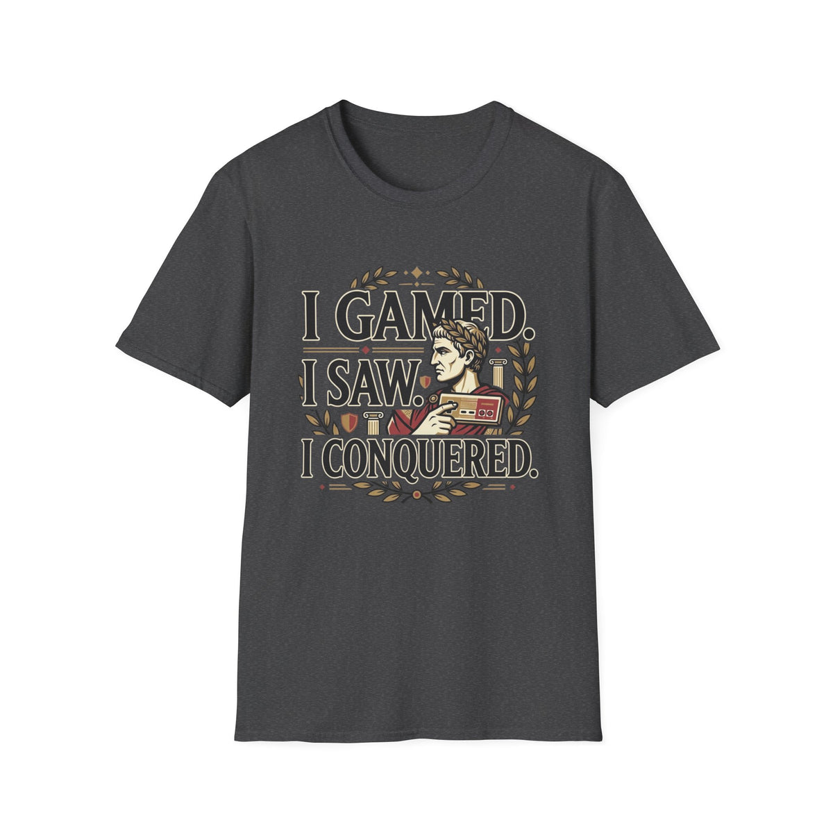 I Gamed I Saw I Conquered T-Shirt