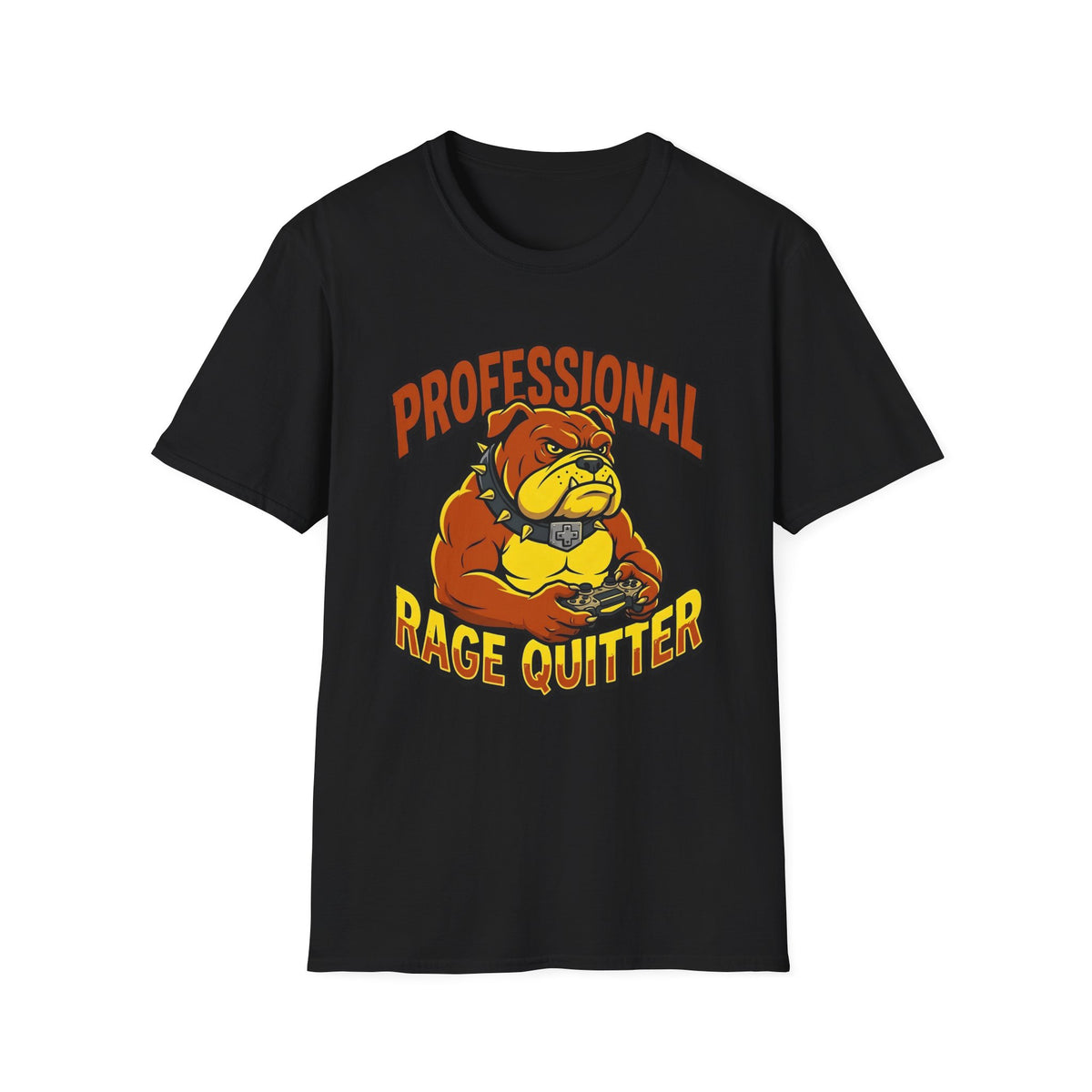 Professional Rage Quitter - Bulldog T-Shirt