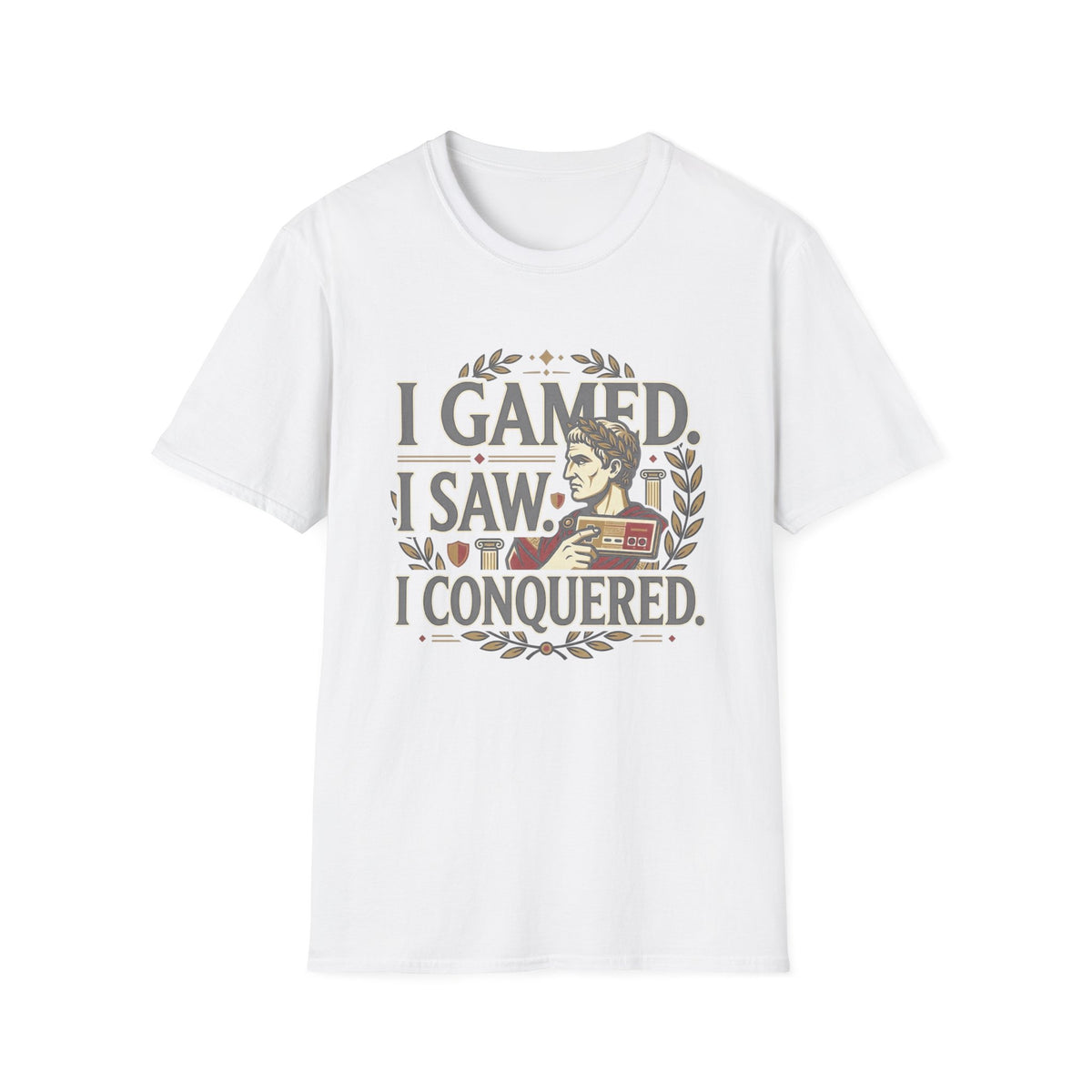 I Gamed I Saw I Conquered T-Shirt