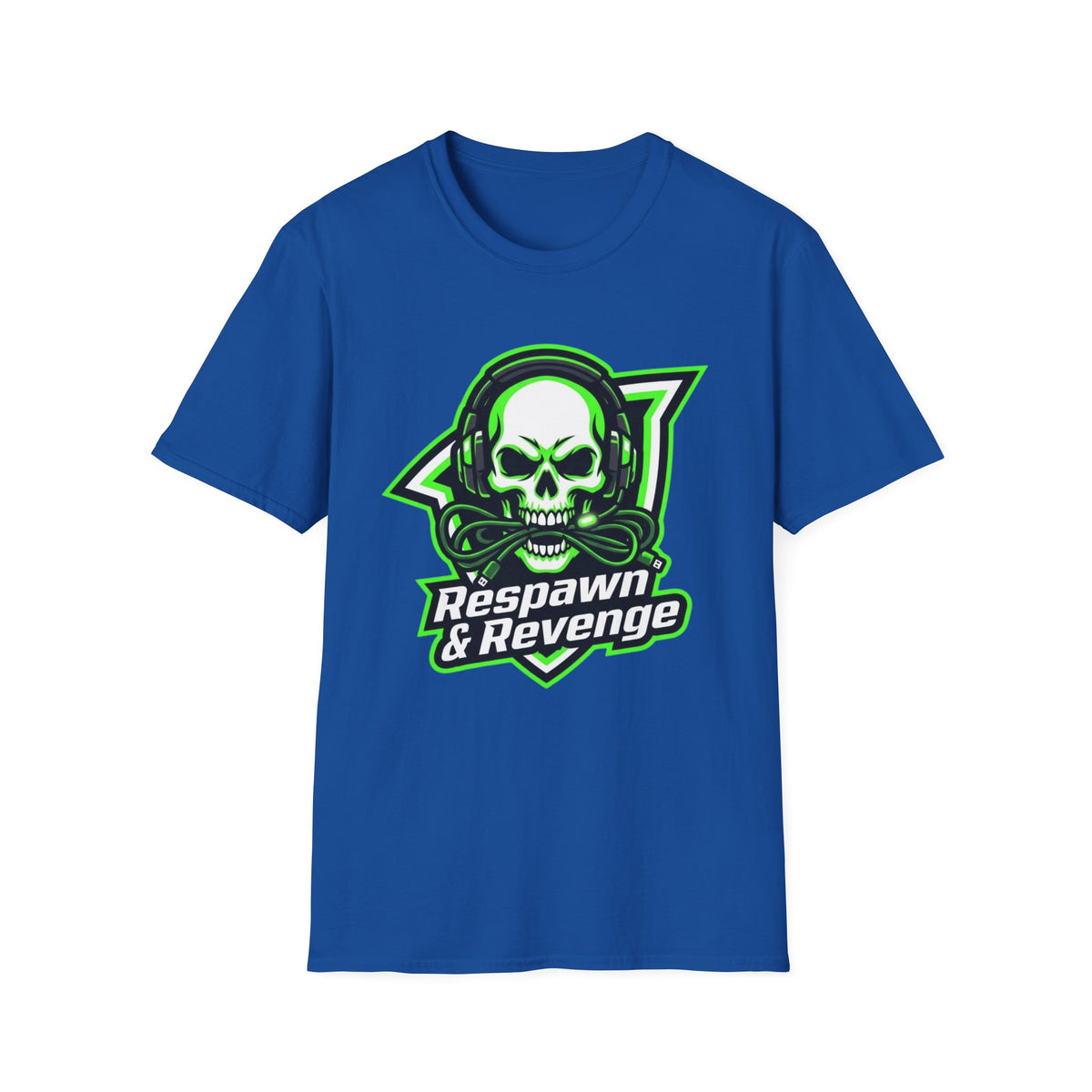 Respawn & Revenge Skull Gaming T-Shirt