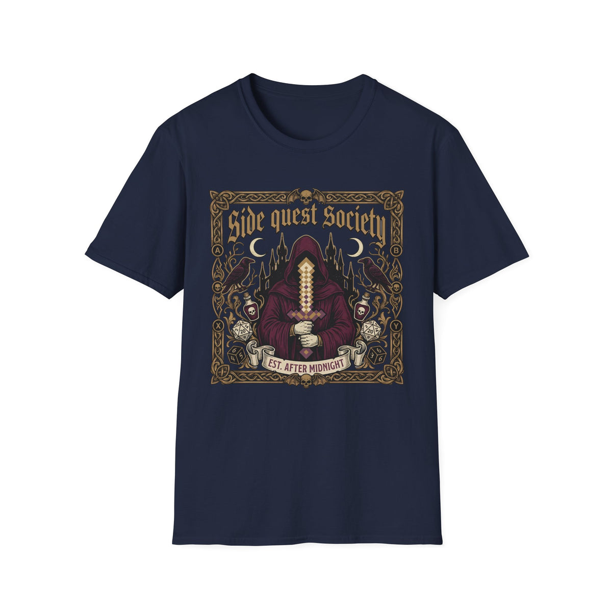 Side Quest Society Vintage Fantasy T-Shirt