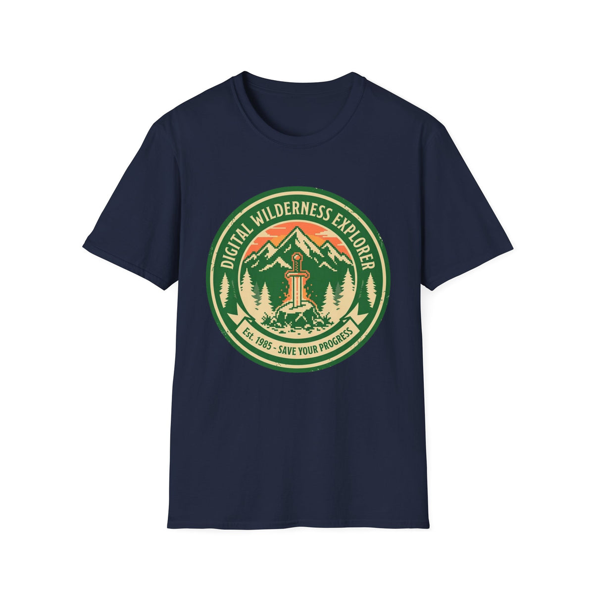 Digital Wilderness Explorer T-Shirt