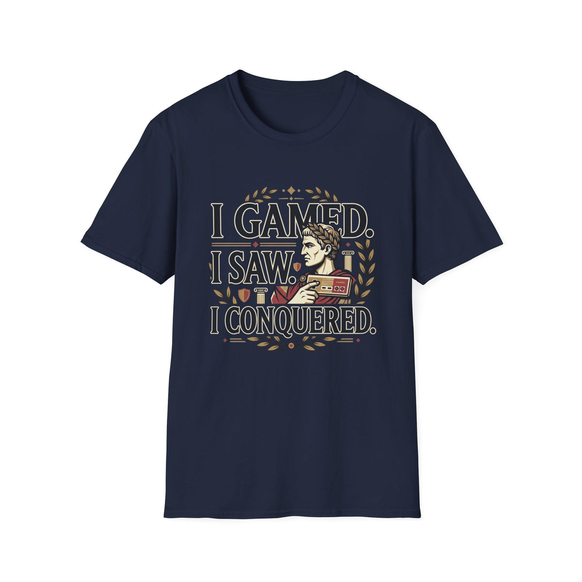 I Gamed I Saw I Conquered T-Shirt
