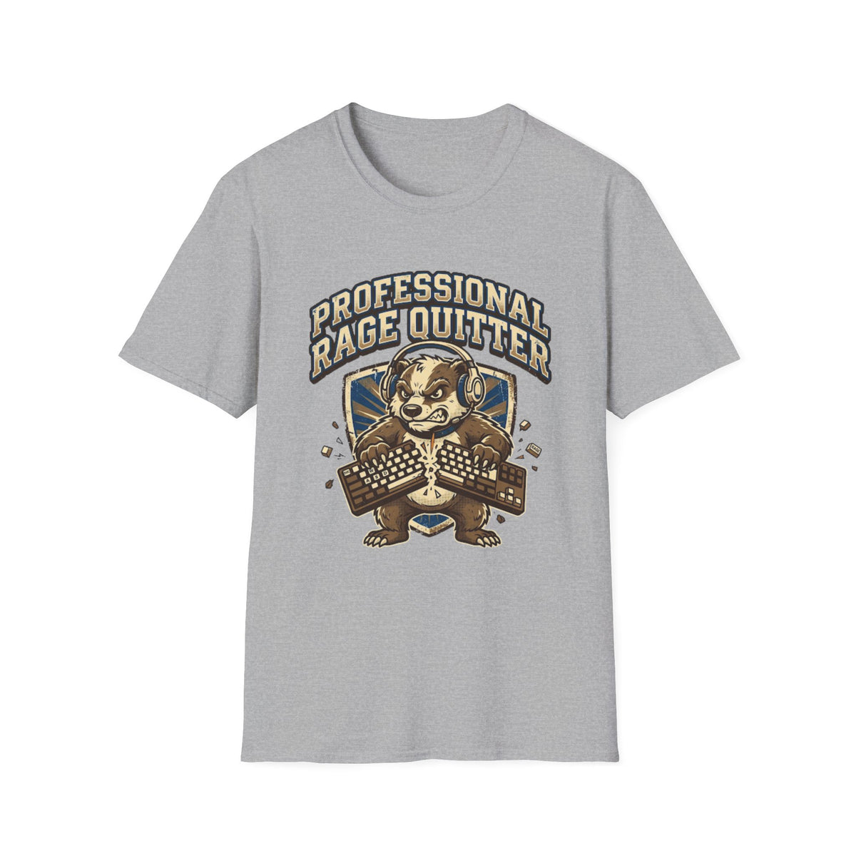 Professional Rage Quitter - Raccoon T-Shirt