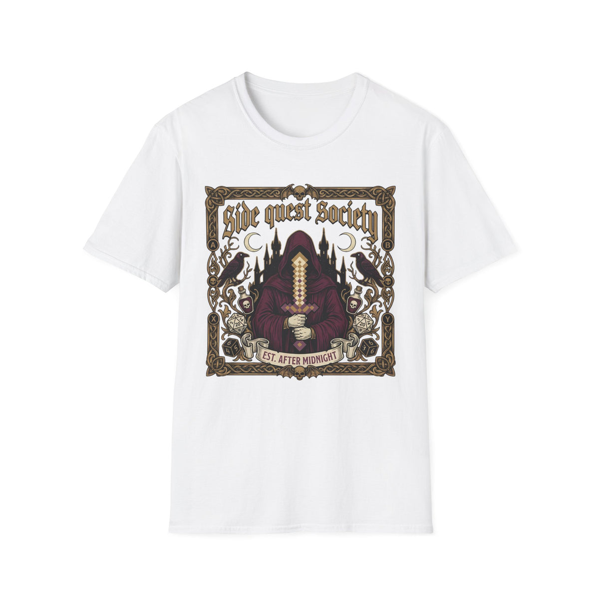 Side Quest Society Vintage Fantasy T-Shirt
