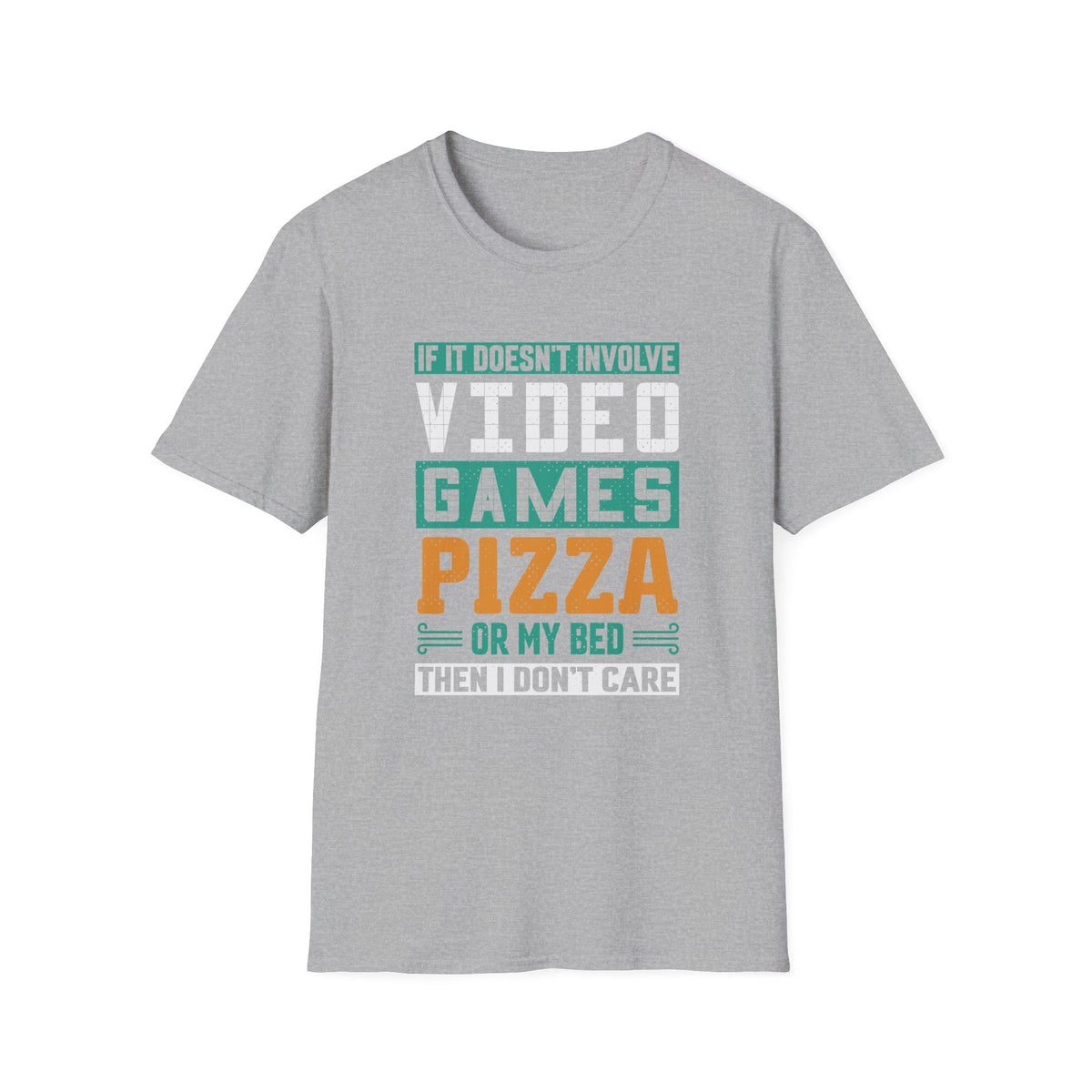 Video Games & Pizza T-Shirt