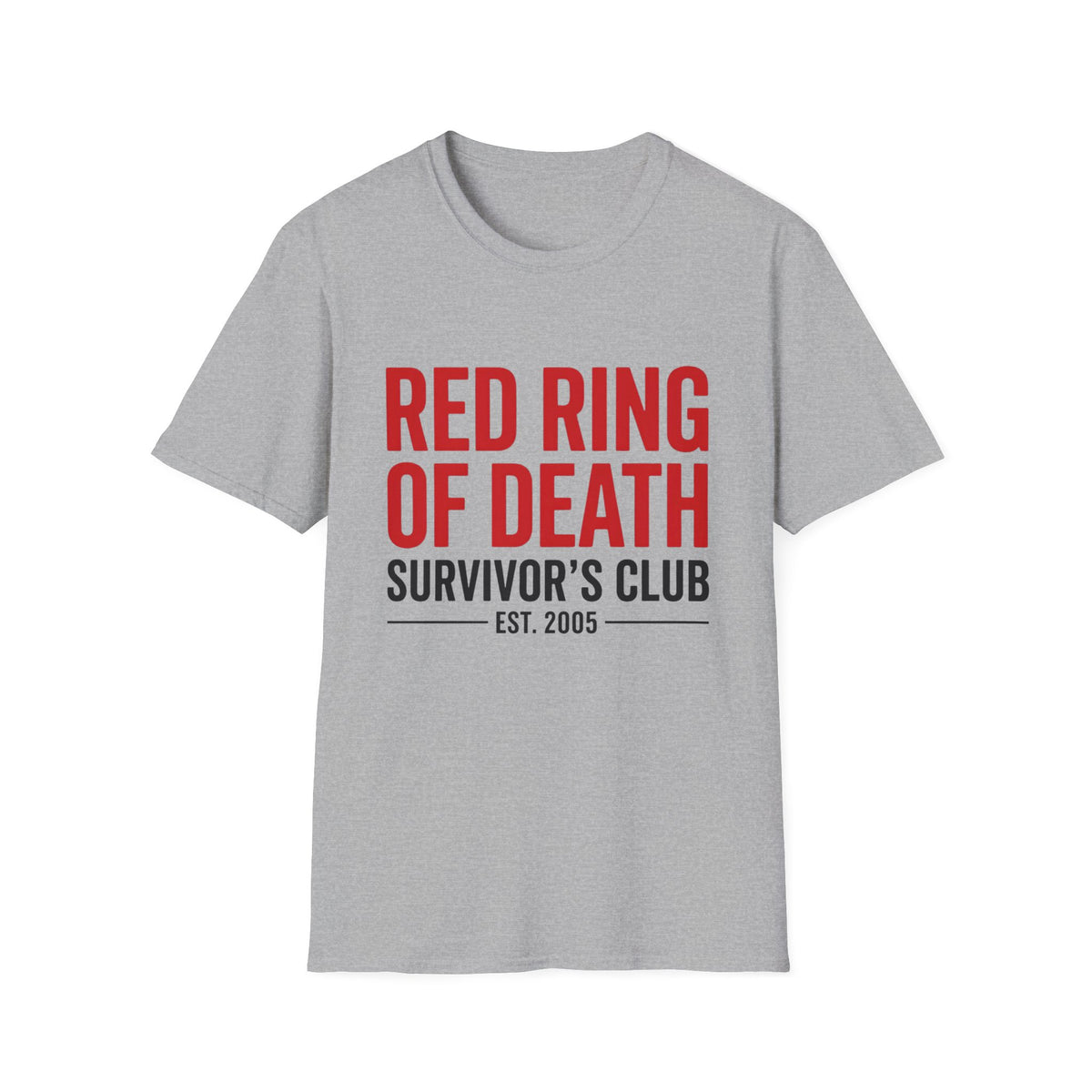 Red Ring of Death Survivor’s Club T‑Shirt