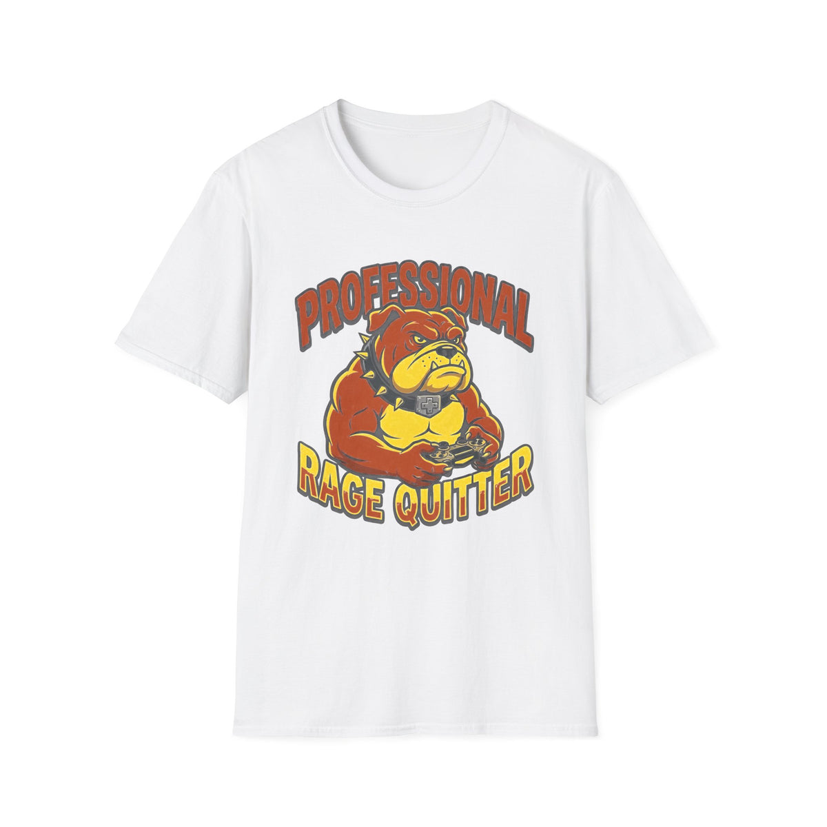 Professional Rage Quitter - Bulldog T-Shirt