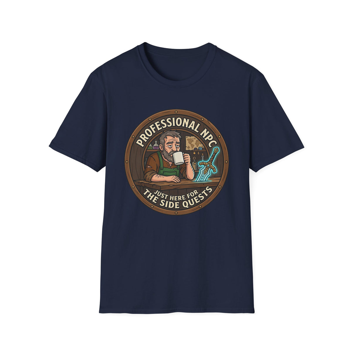 Professional NPC - Here For The Side Quests T-Shirt