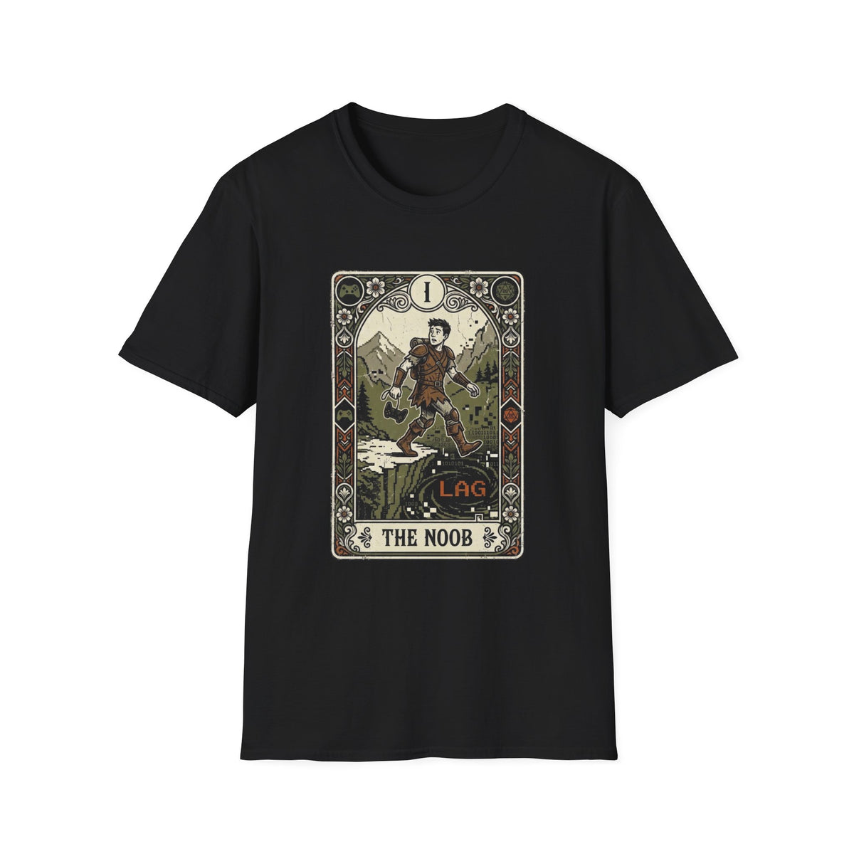 The Noob Tarot-Style T-Shirt