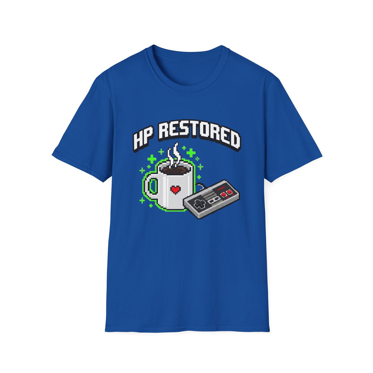 HP Restored - Coffee & Gaming T-Shirt