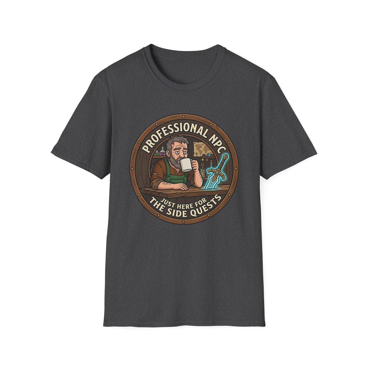 Professional NPC - Here For The Side Quests T-Shirt