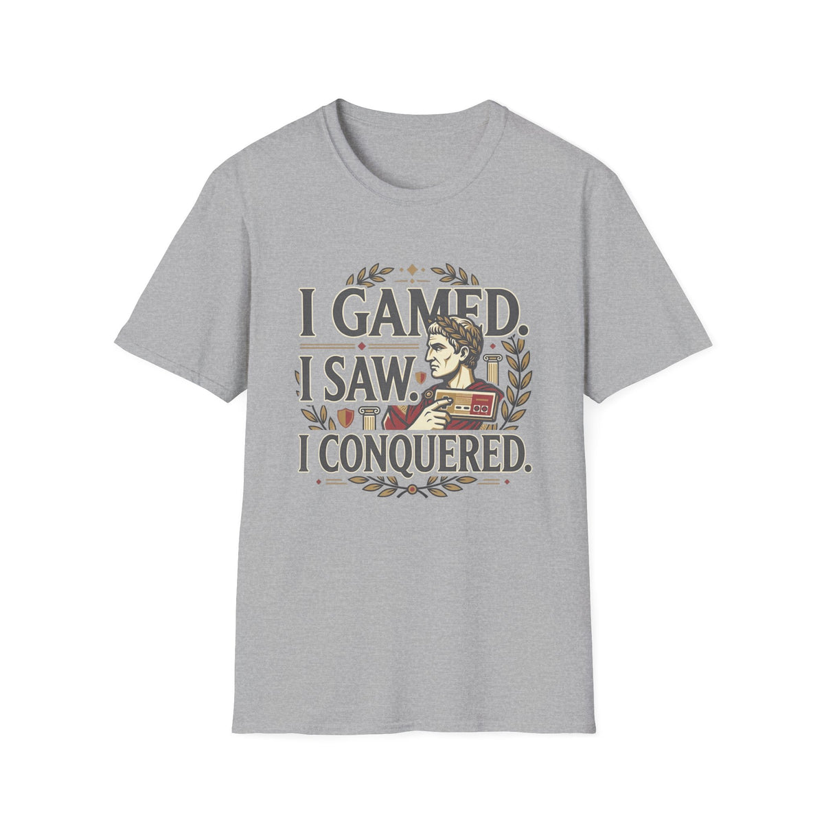 I Gamed I Saw I Conquered T-Shirt