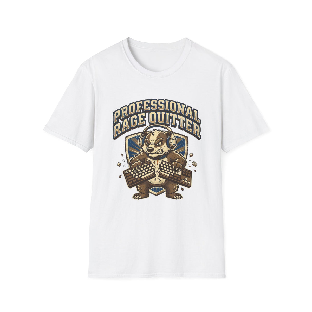 Professional Rage Quitter - Raccoon T-Shirt