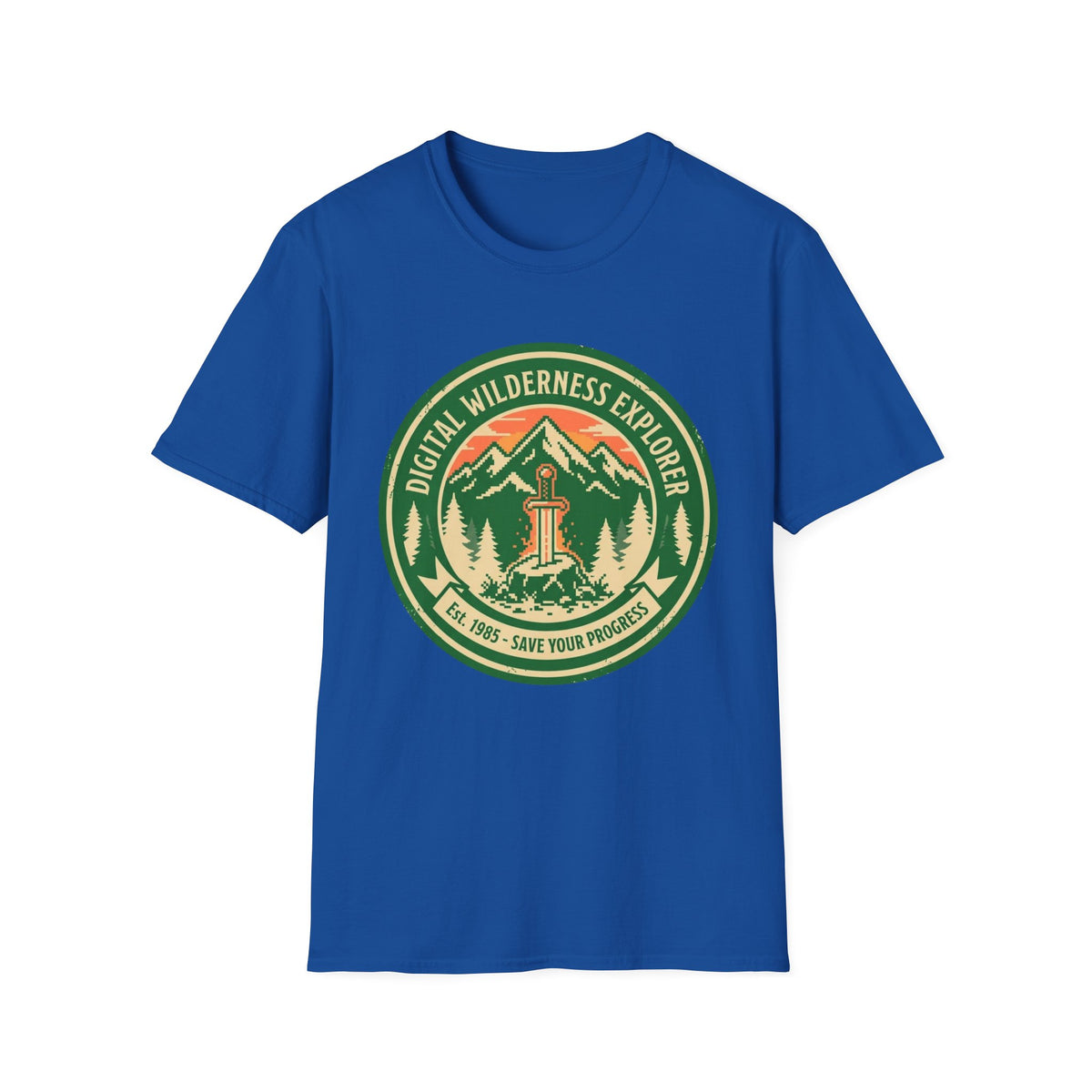 Digital Wilderness Explorer T-Shirt