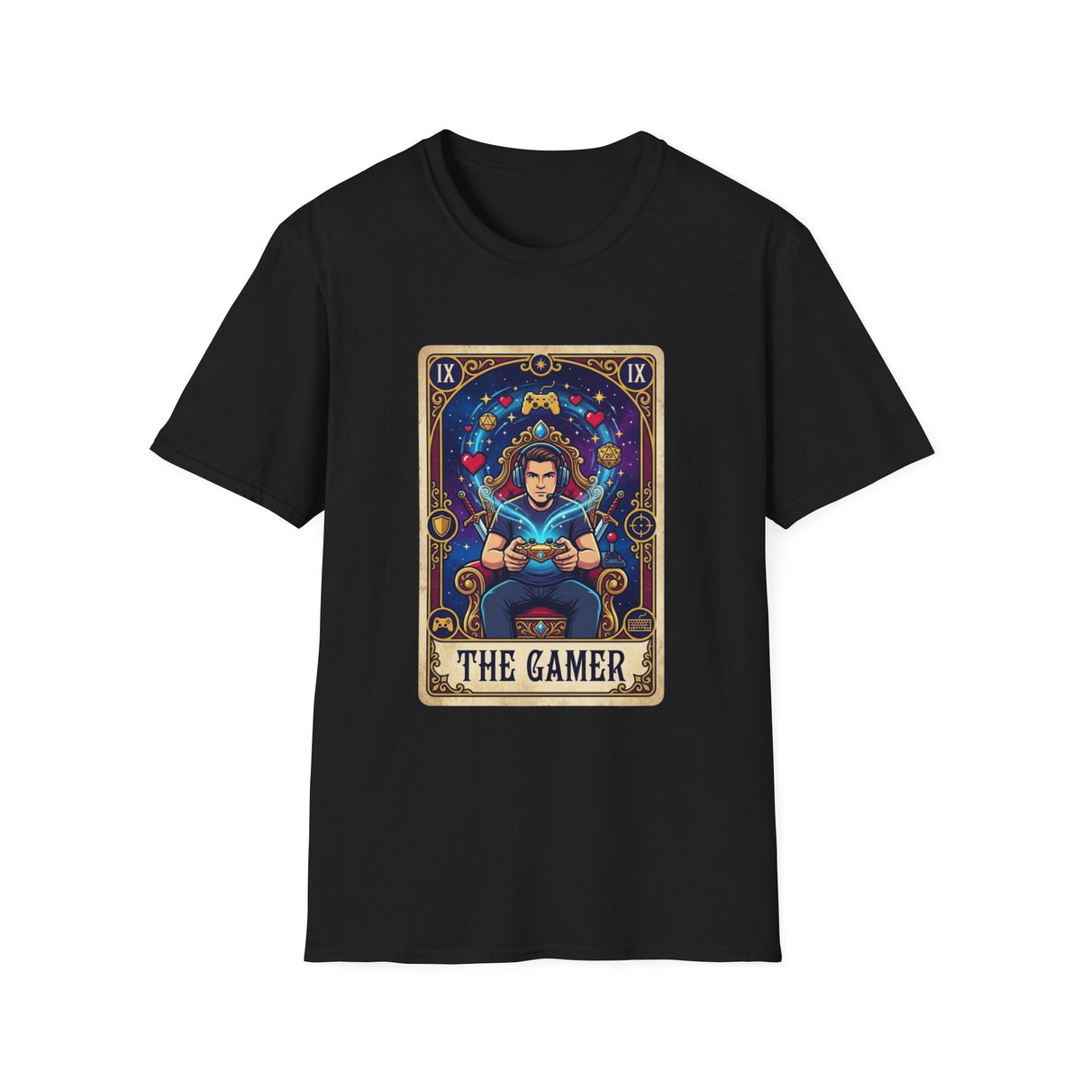 The Gamer Tarot-Style T-Shirt