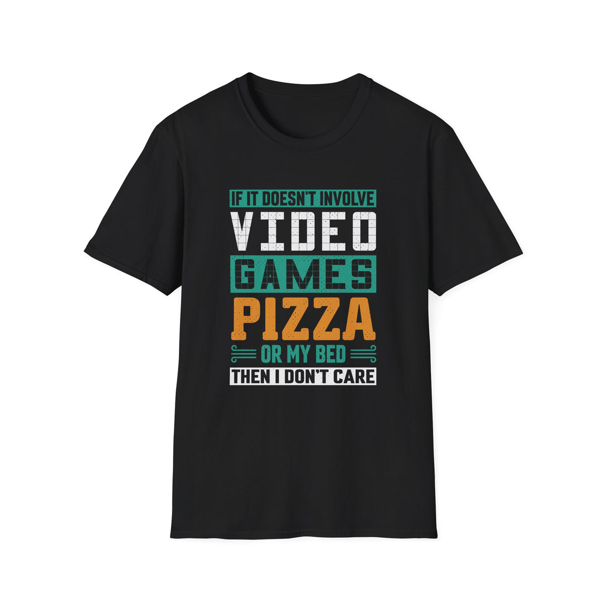 Video Games & Pizza T-Shirt