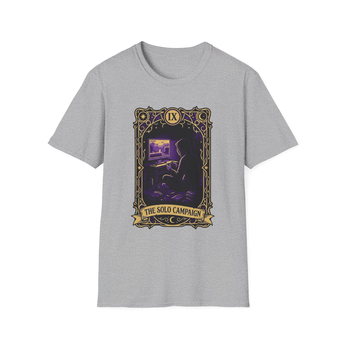 The Solo Campaign Tarot-Style T-Shirt