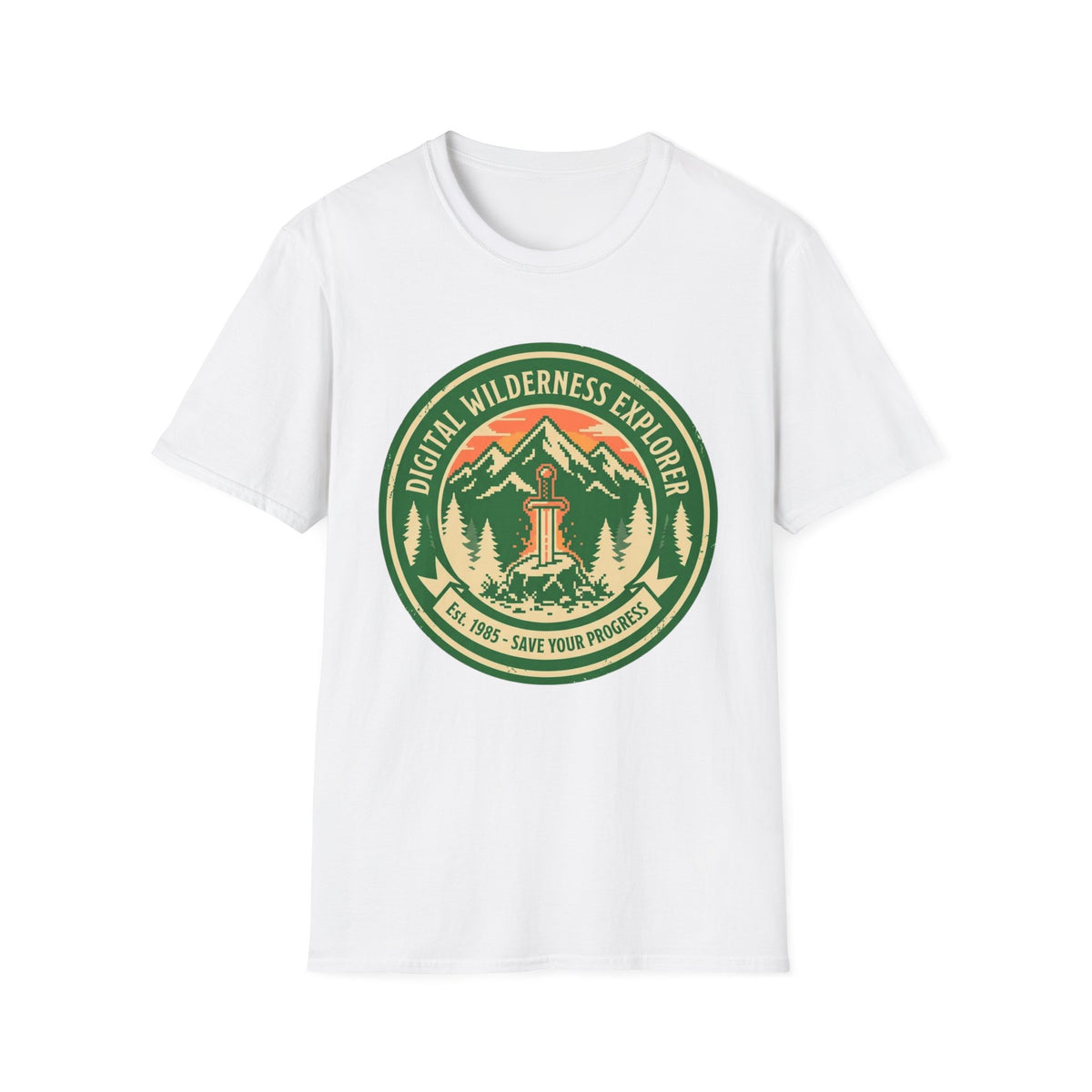 Digital Wilderness Explorer T-Shirt