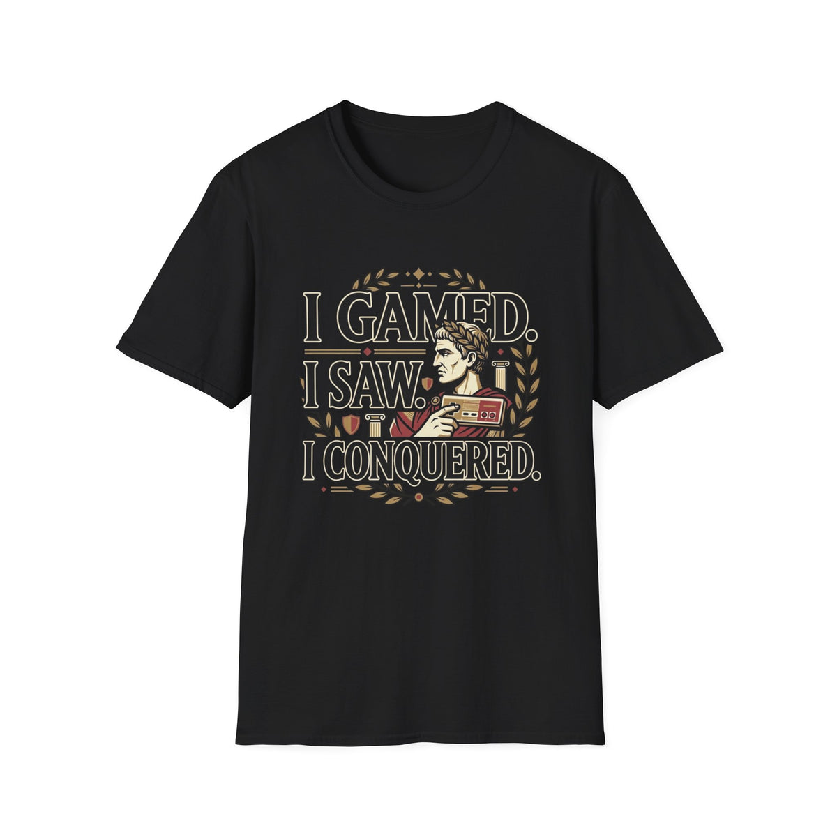 I Gamed I Saw I Conquered T-Shirt