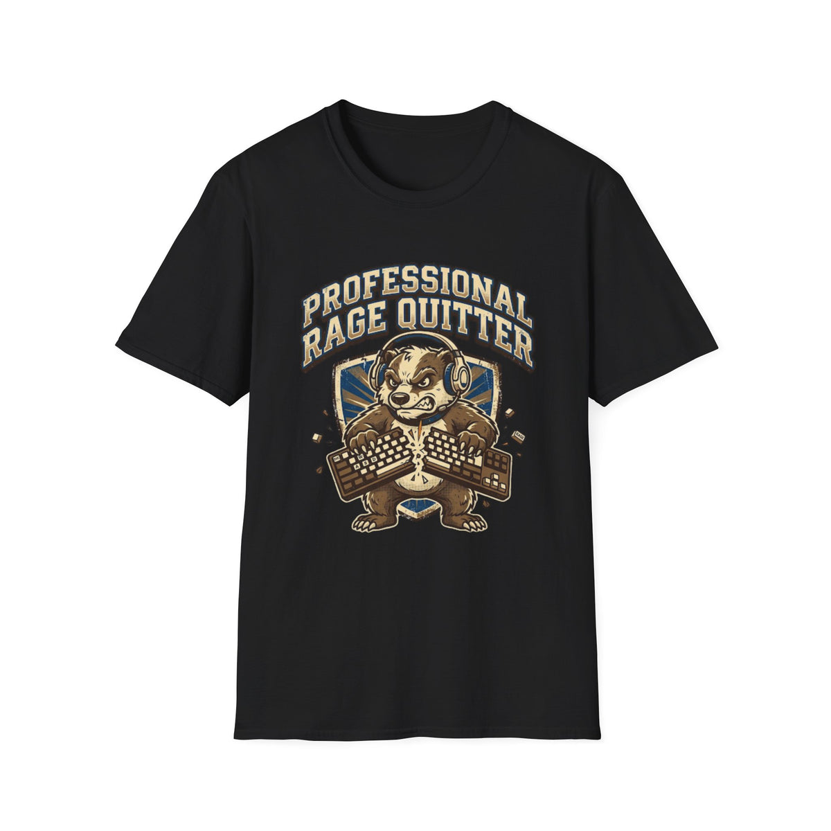 Professional Rage Quitter - Raccoon T-Shirt