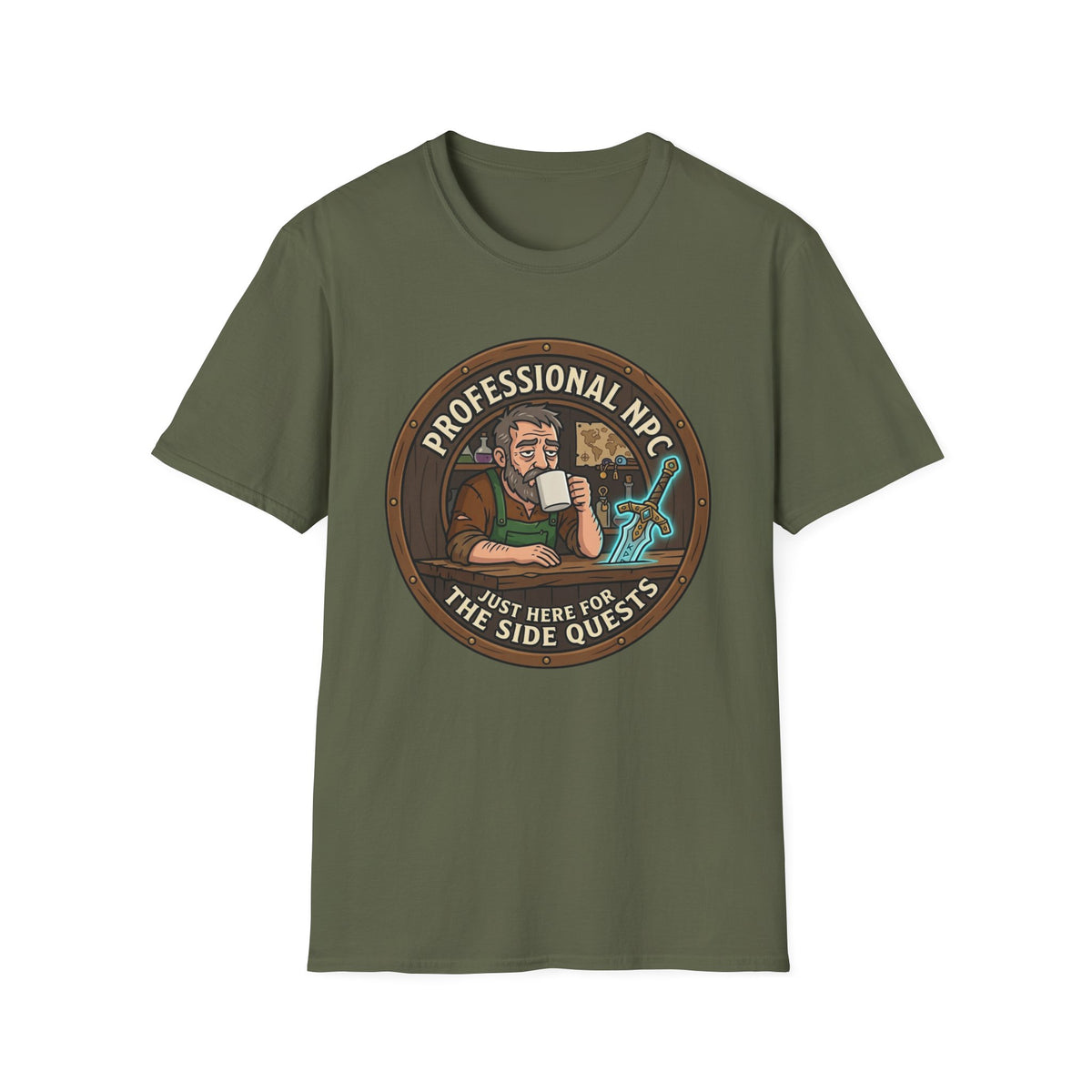 Professional NPC - Here For The Side Quests T-Shirt