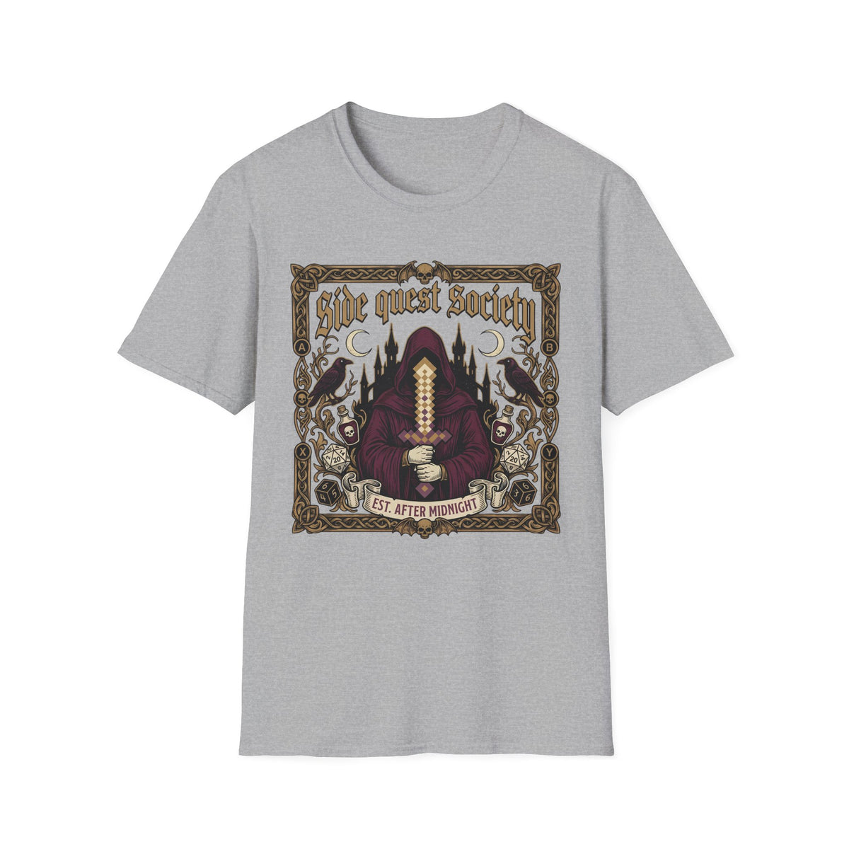 Side Quest Society Vintage Fantasy T-Shirt