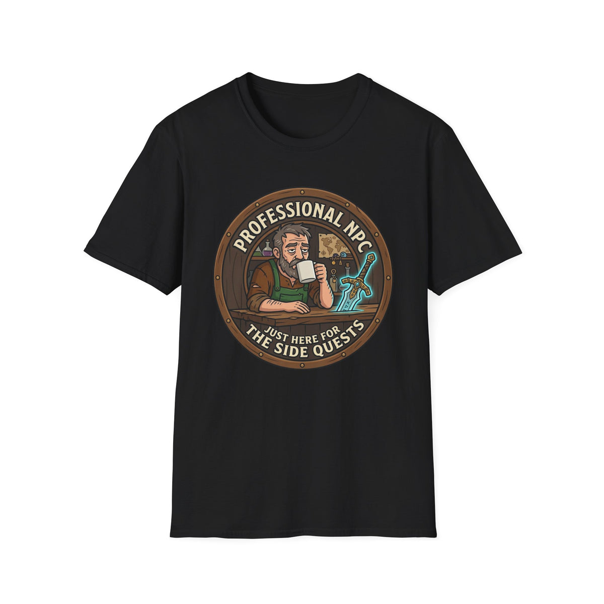 Professional NPC - Here For The Side Quests T-Shirt