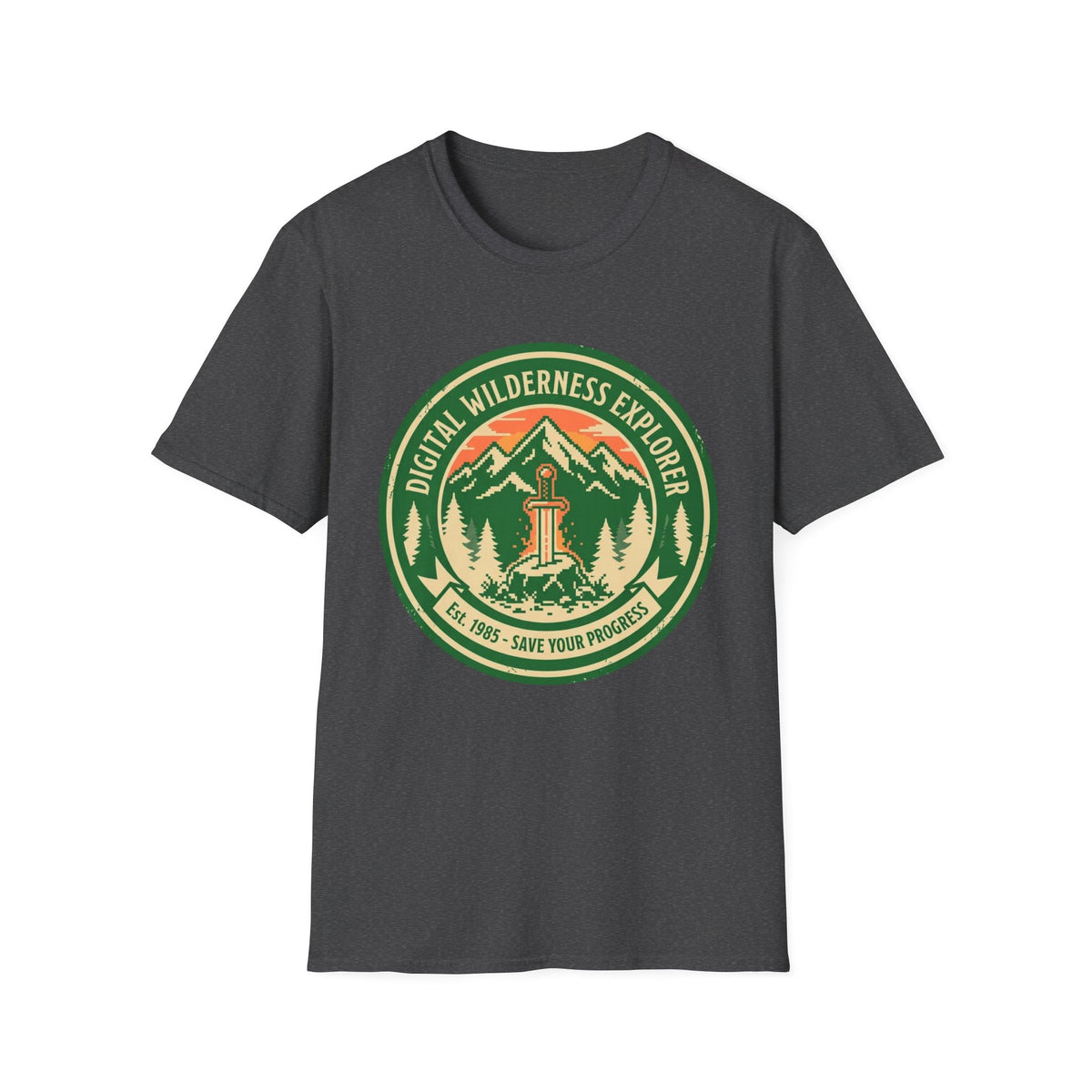 Digital Wilderness Explorer T-Shirt