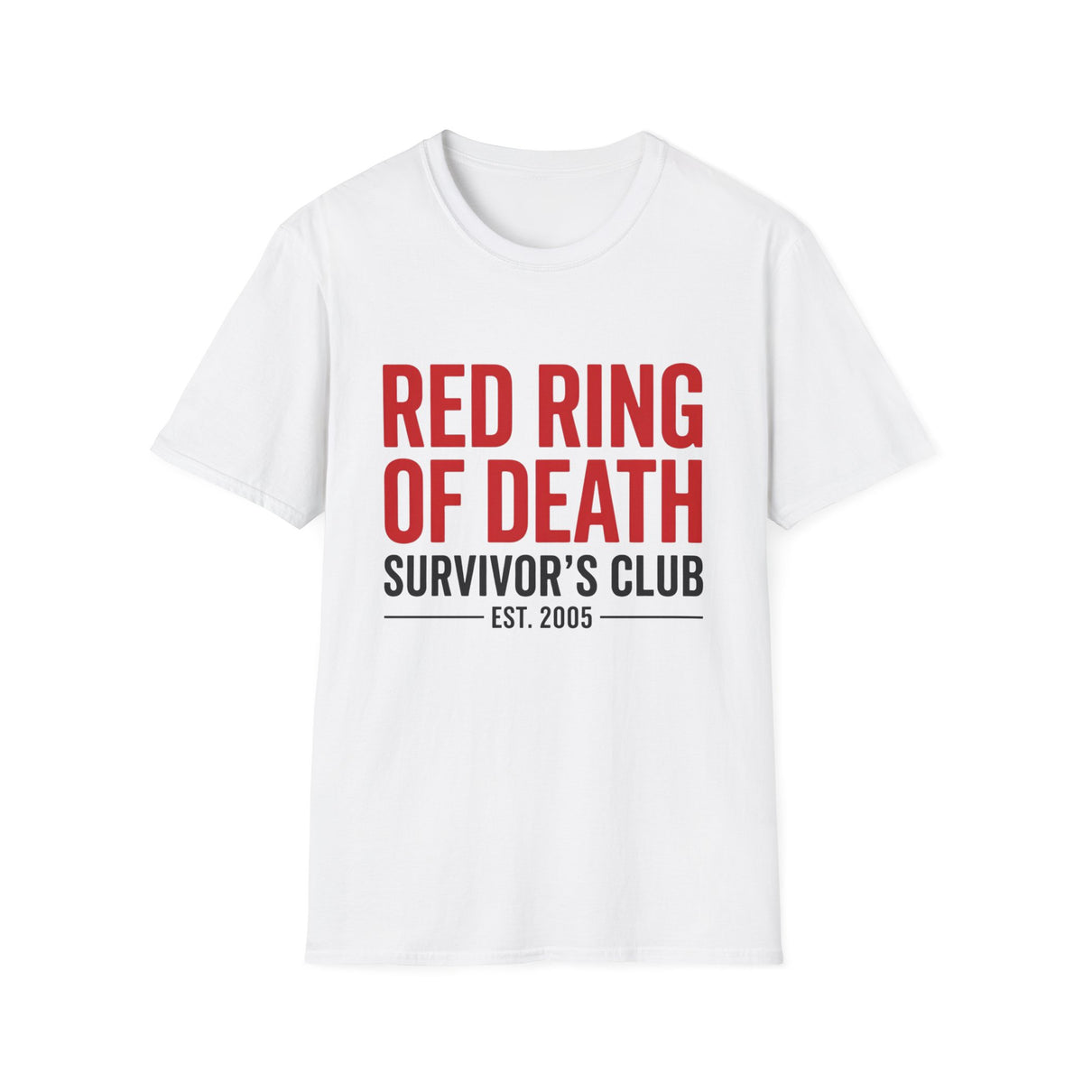 Red Ring of Death Survivor’s Club T‑Shirt