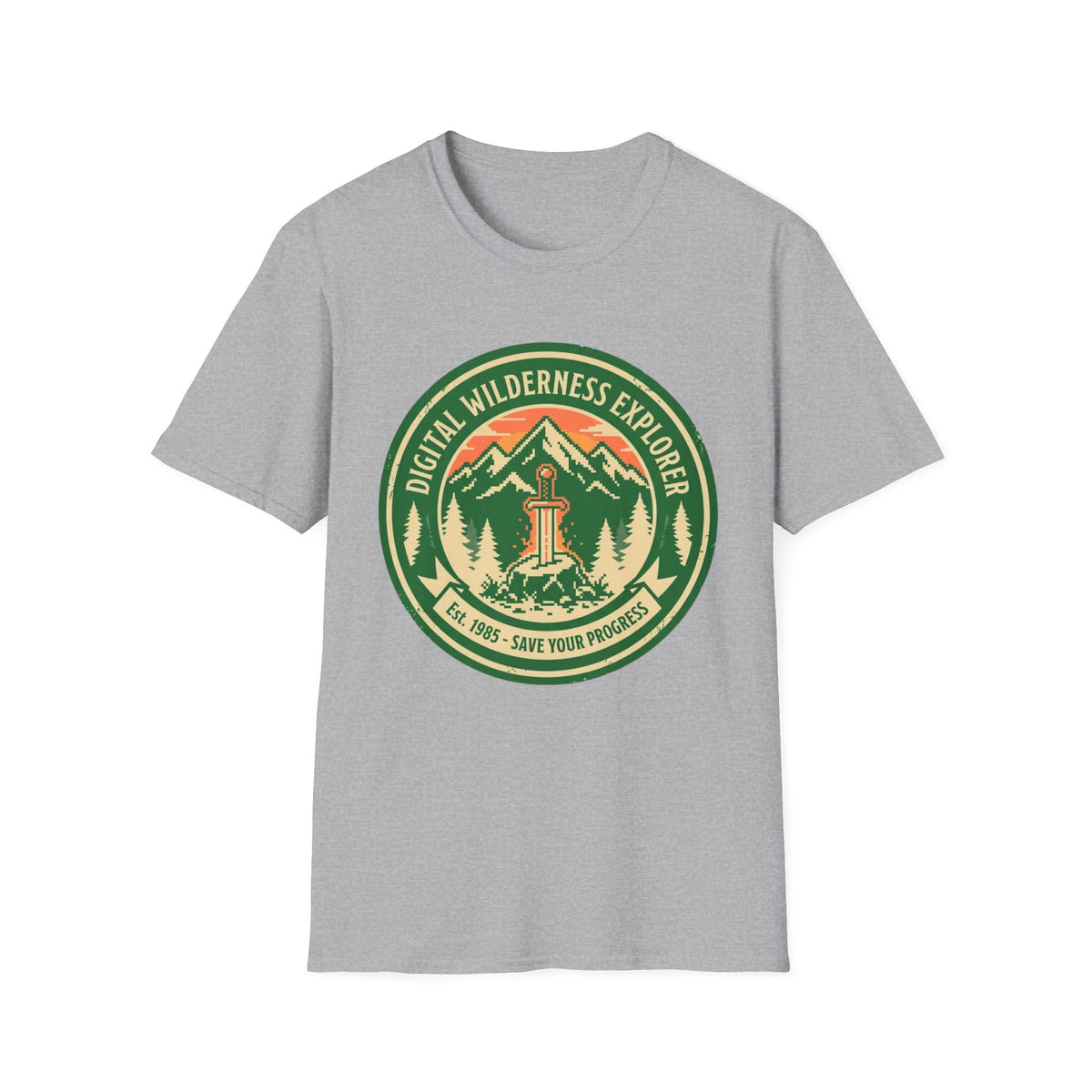 Digital Wilderness Explorer T-Shirt