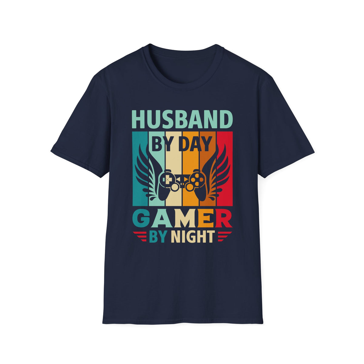 Husband by Day Gamer by Night T-Shirt
