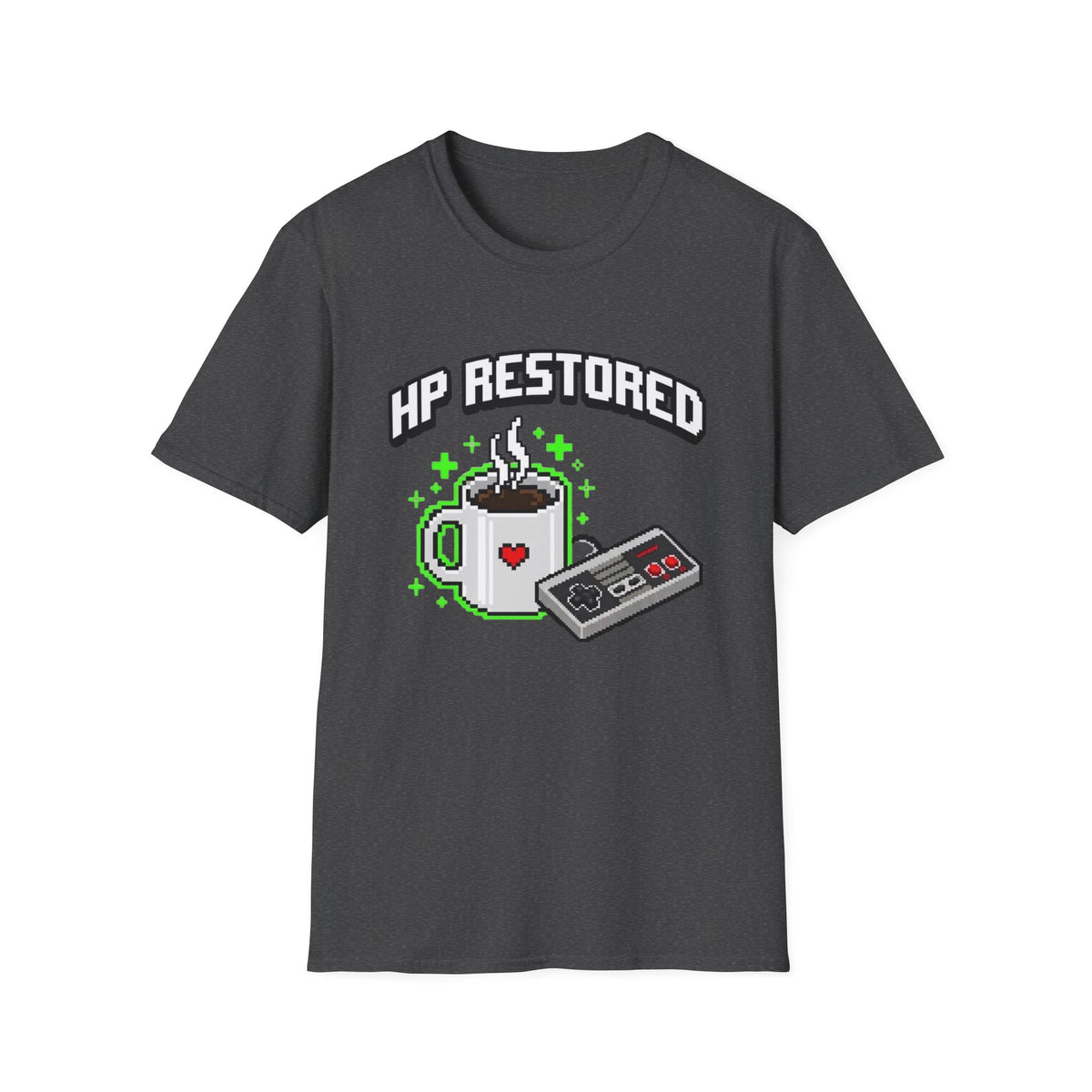 HP Restored - Coffee & Gaming T-Shirt