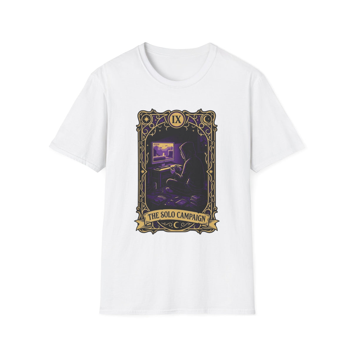 The Solo Campaign Tarot-Style T-Shirt