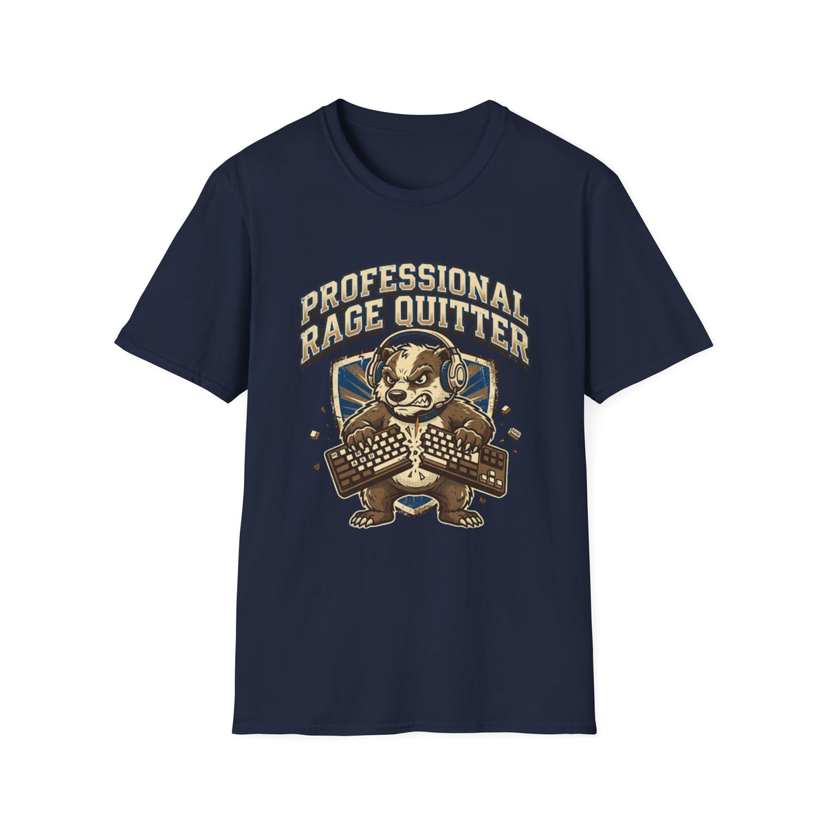 Professional Rage Quitter - Raccoon T-Shirt