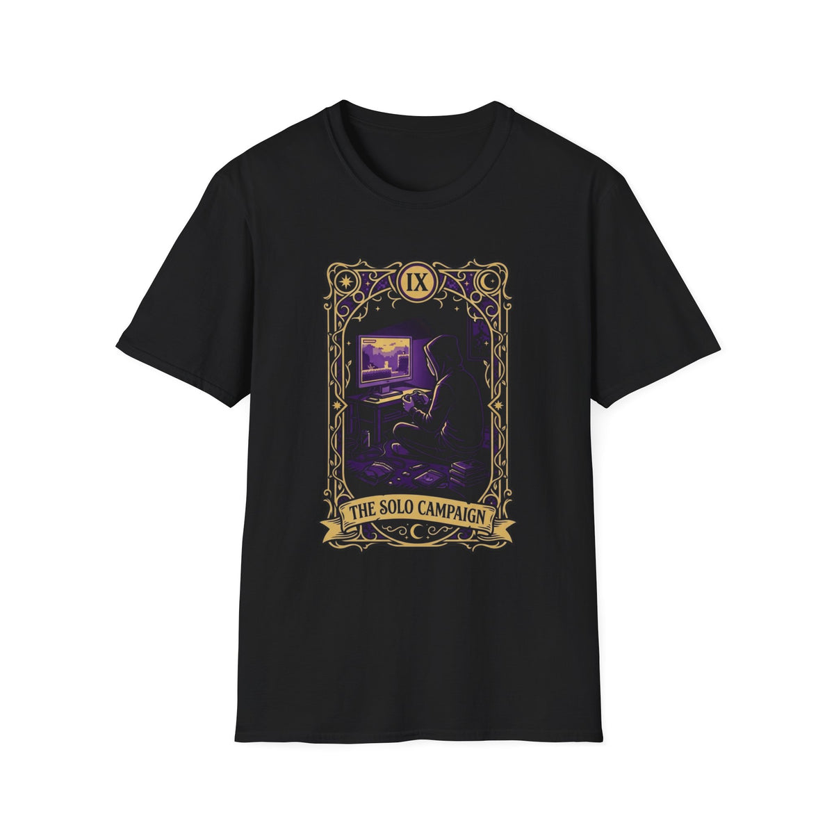 The Solo Campaign Tarot-Style T-Shirt