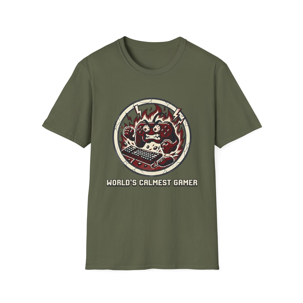 World's Calmest Gamer T-Shirt