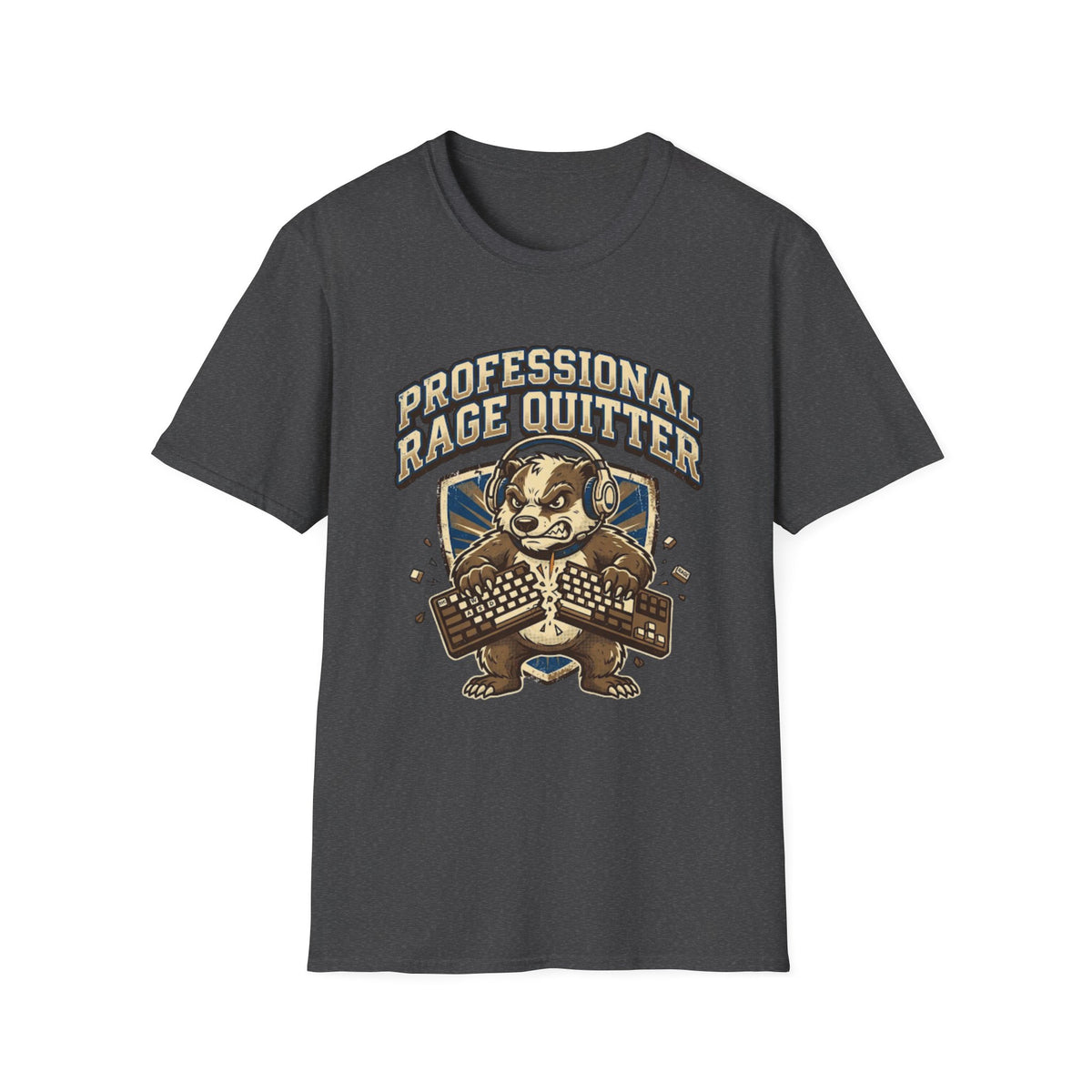 Professional Rage Quitter - Raccoon T-Shirt